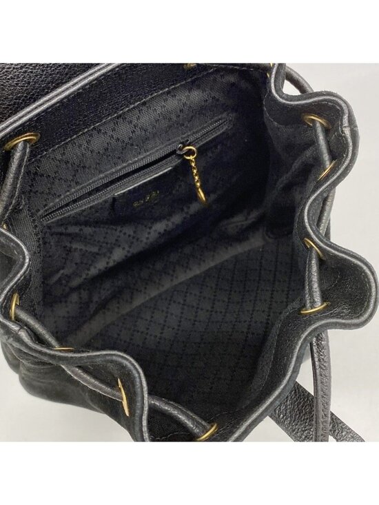 Gucci Backpack Suede Black Gold main image 6